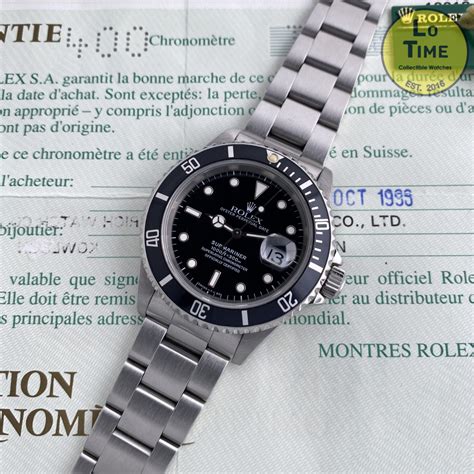 rolex 16610 lo indosso o lo conservo opinioni|Submariner Ref. 16610: Aluminum Era Ends.